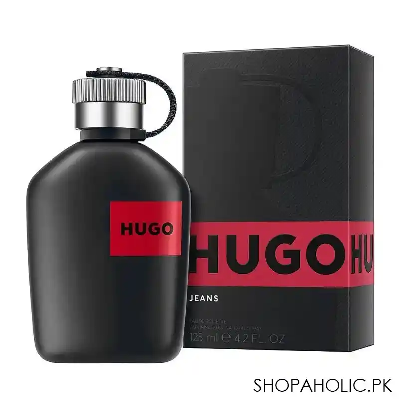 hugo boss jeans eau de toilette, for men, 125ml main image