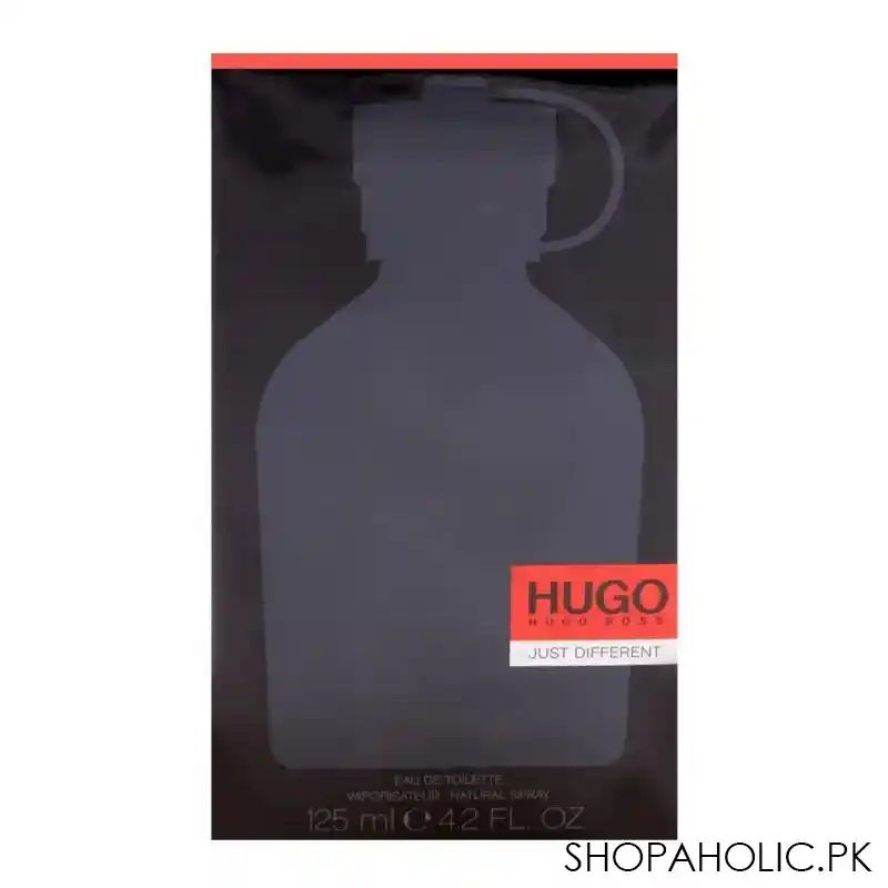 hugo boss just different eau de toilette, 125ml image2