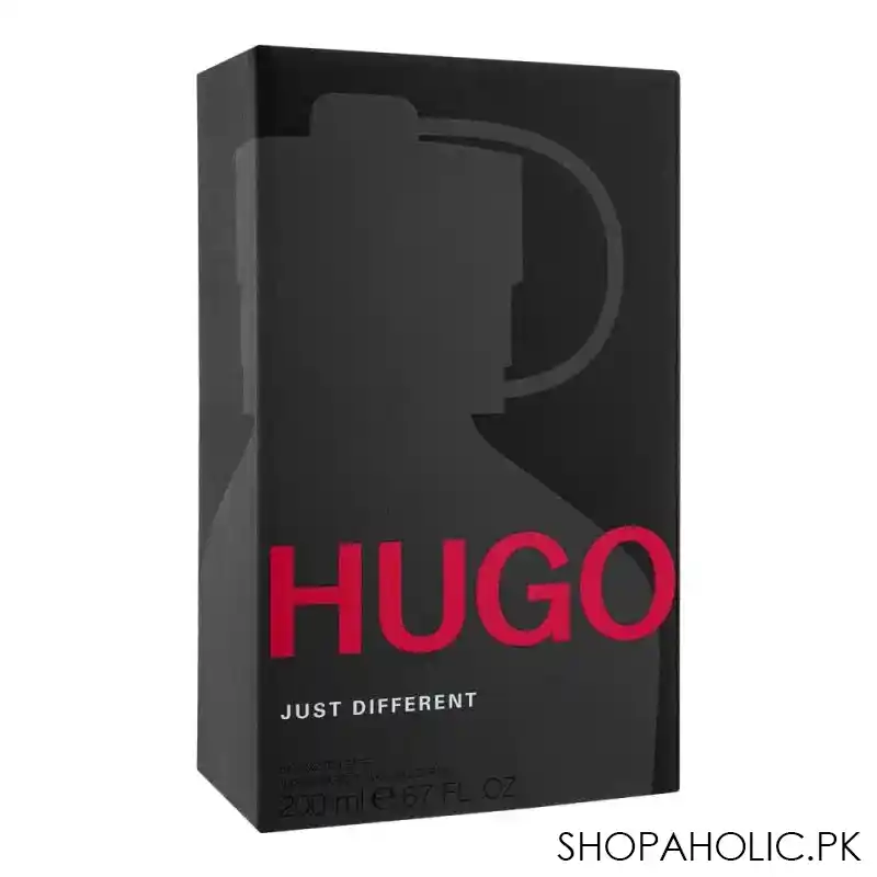 hugo boss just different, edt, 200ml image2