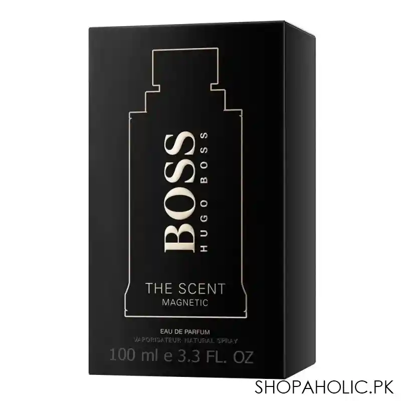 hugo boss the scent magnetic eau de parfum, for men, 100ml image2