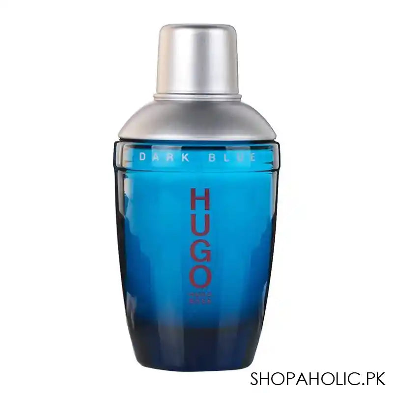 Hugo Dark Blue Man Eau de Toilette 75ml - Image 2