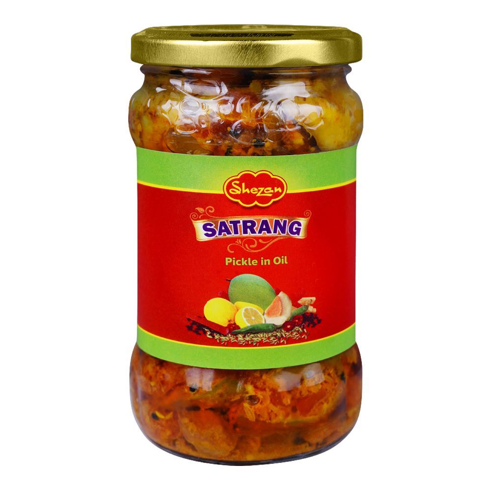 Shezan Satrang Pickle In Oil, Jar, 310g - Main Image