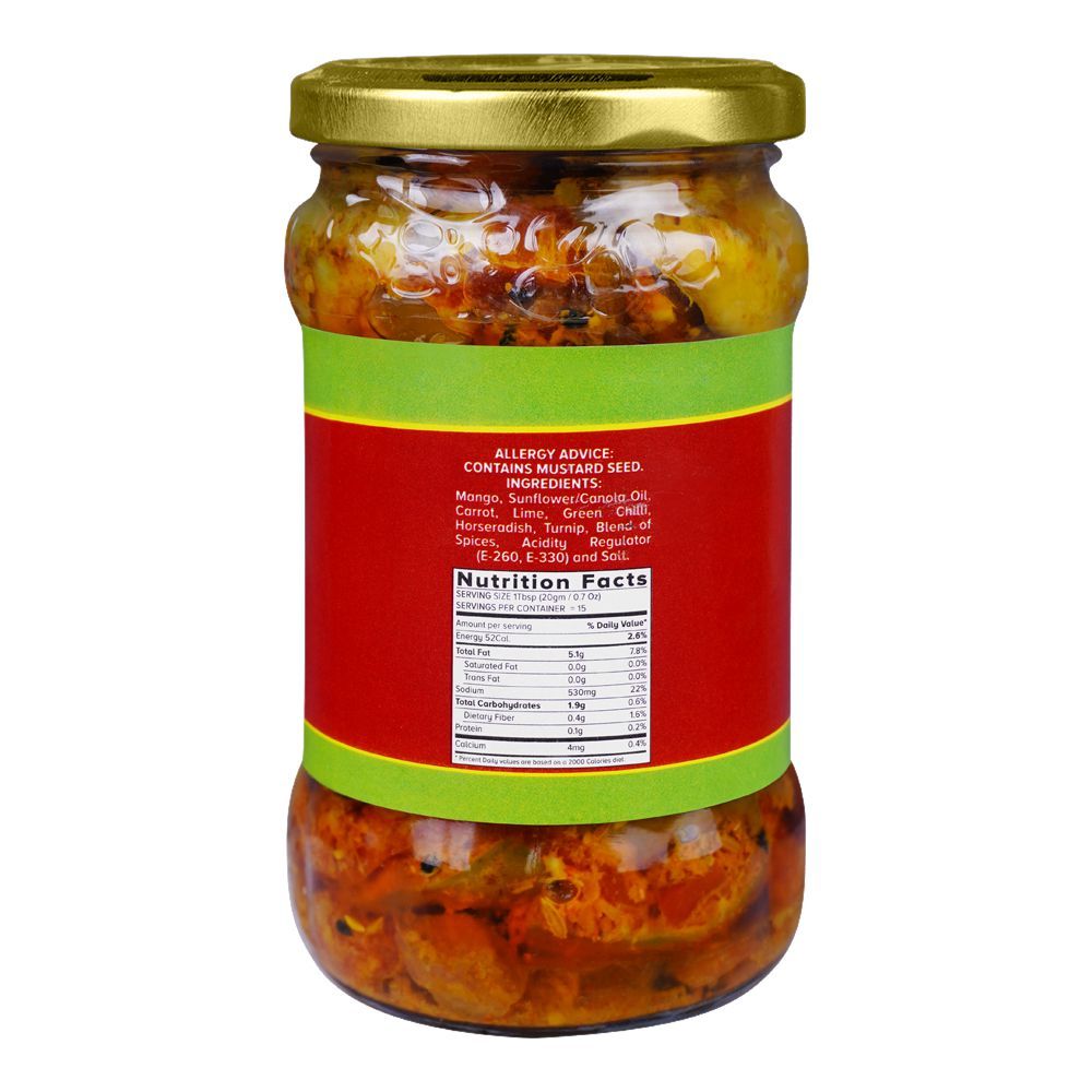 Shezan Satrang Pickle In Oil, Jar, 310g - Image 2