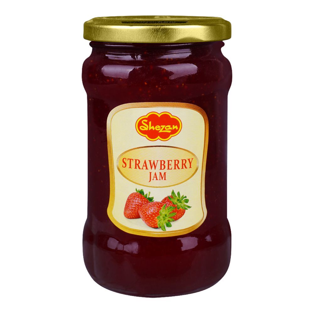 Shezan Strawberry Jam, Jar, 370g - Main Image