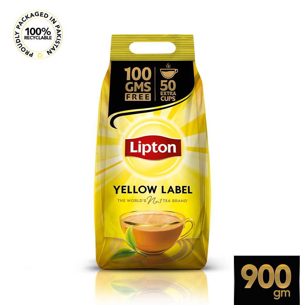 Lipton Yellow Label Tea, 900g Pouch - Main Image