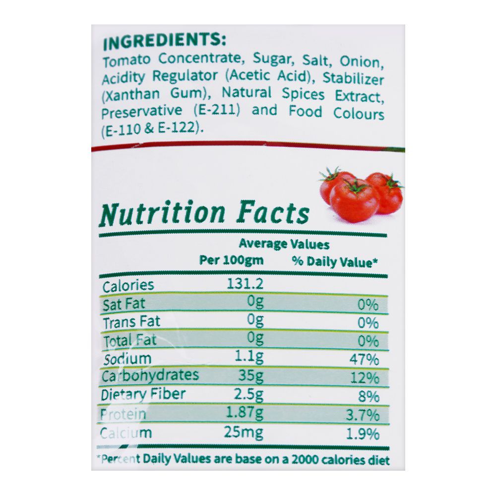 Shezan Ketchup Pouch, 400g - Image 3