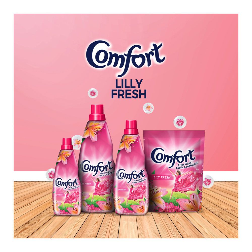 Comfort Lily Fresh Fabric Conditioner 400ml - Image 6