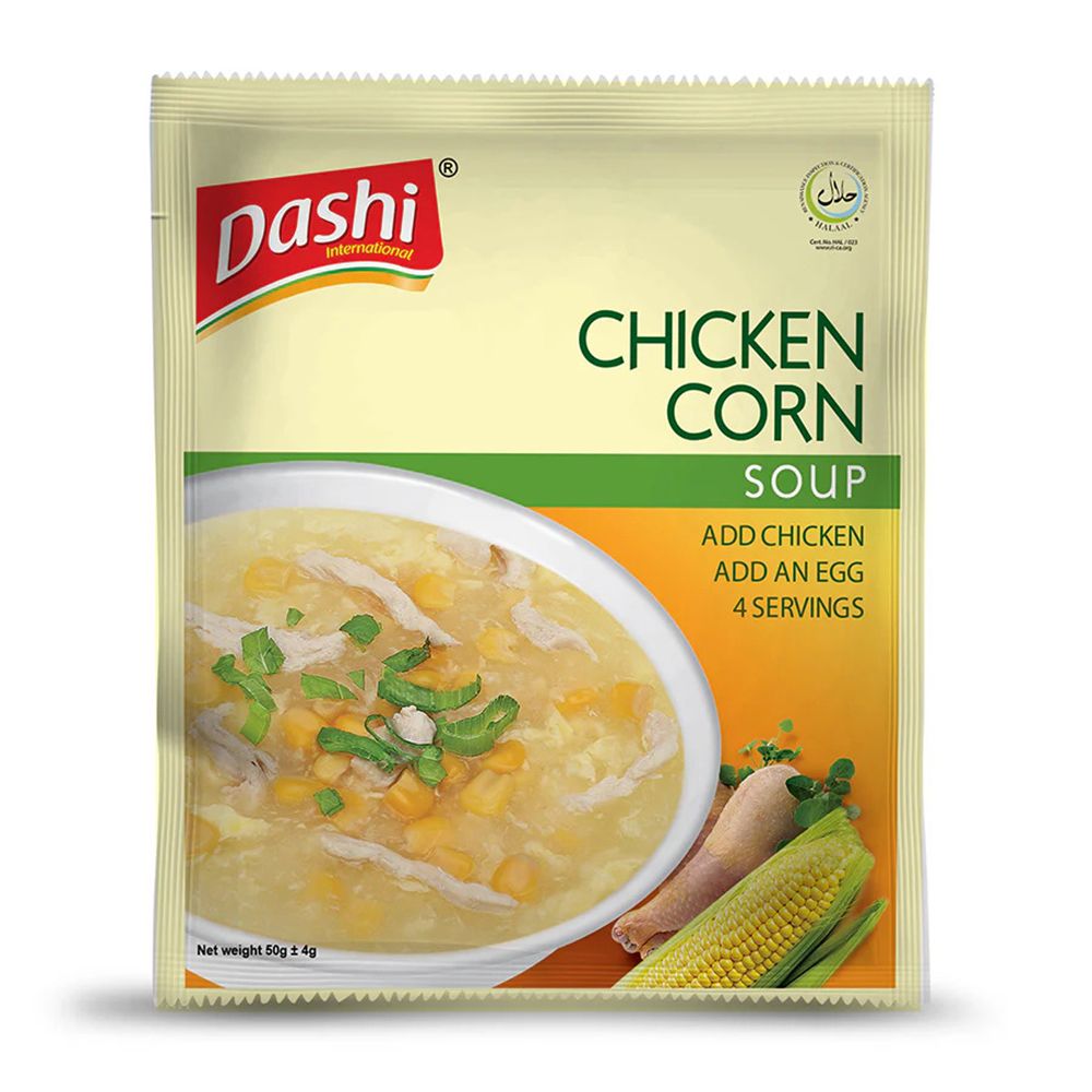 Dashi Chicken Corn Soup, 50g - Image 3