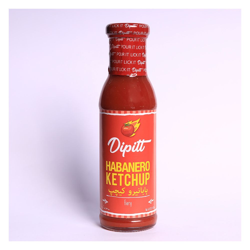 Dipitt Habanero Ketchup, 310g - Main Image