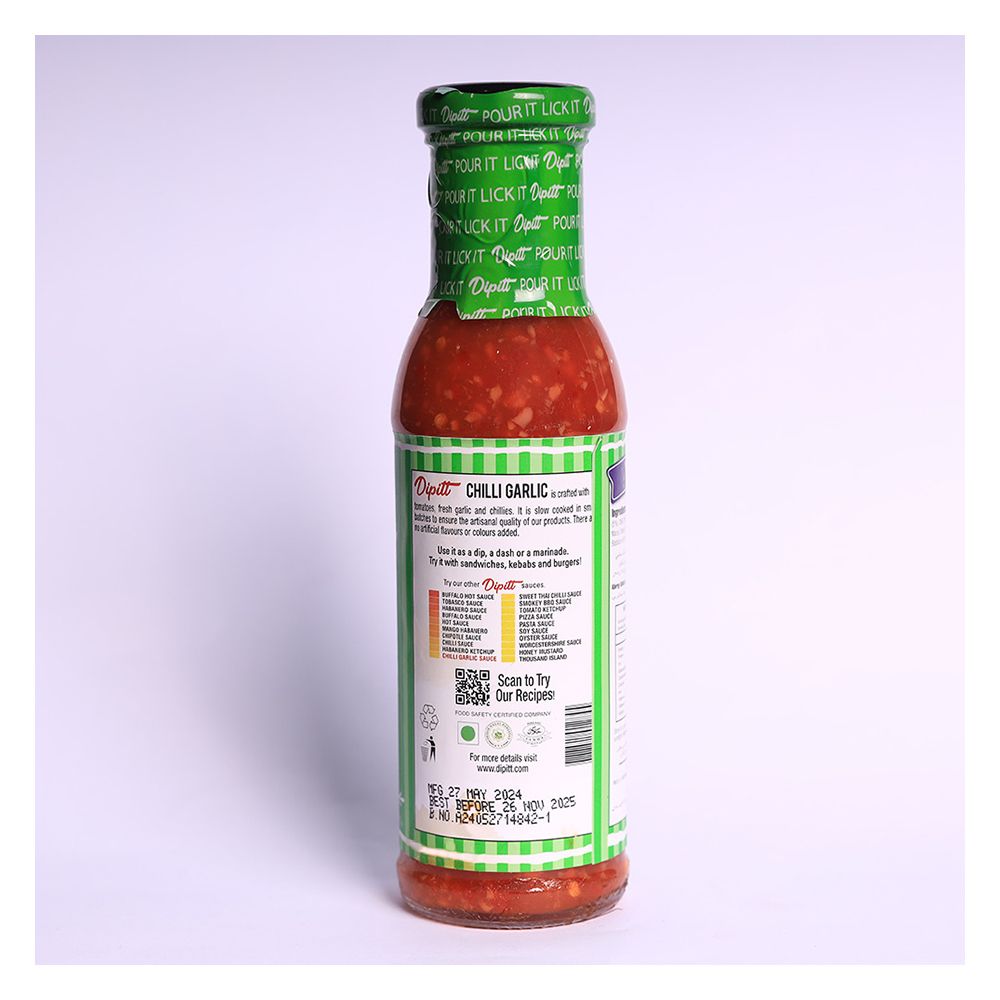 Dipitt Chilli Garlic Sauce, 310g - Image 3