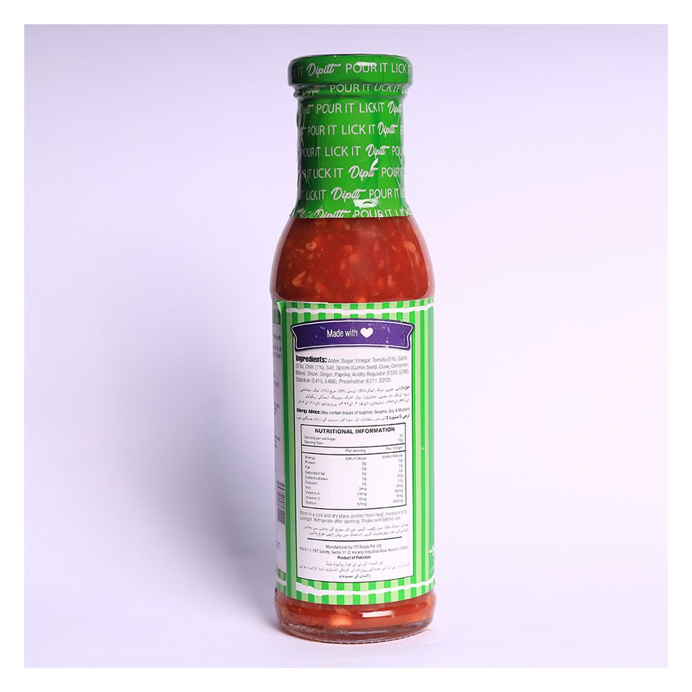 Dipitt Chilli Garlic Sauce, 310g - Image 2