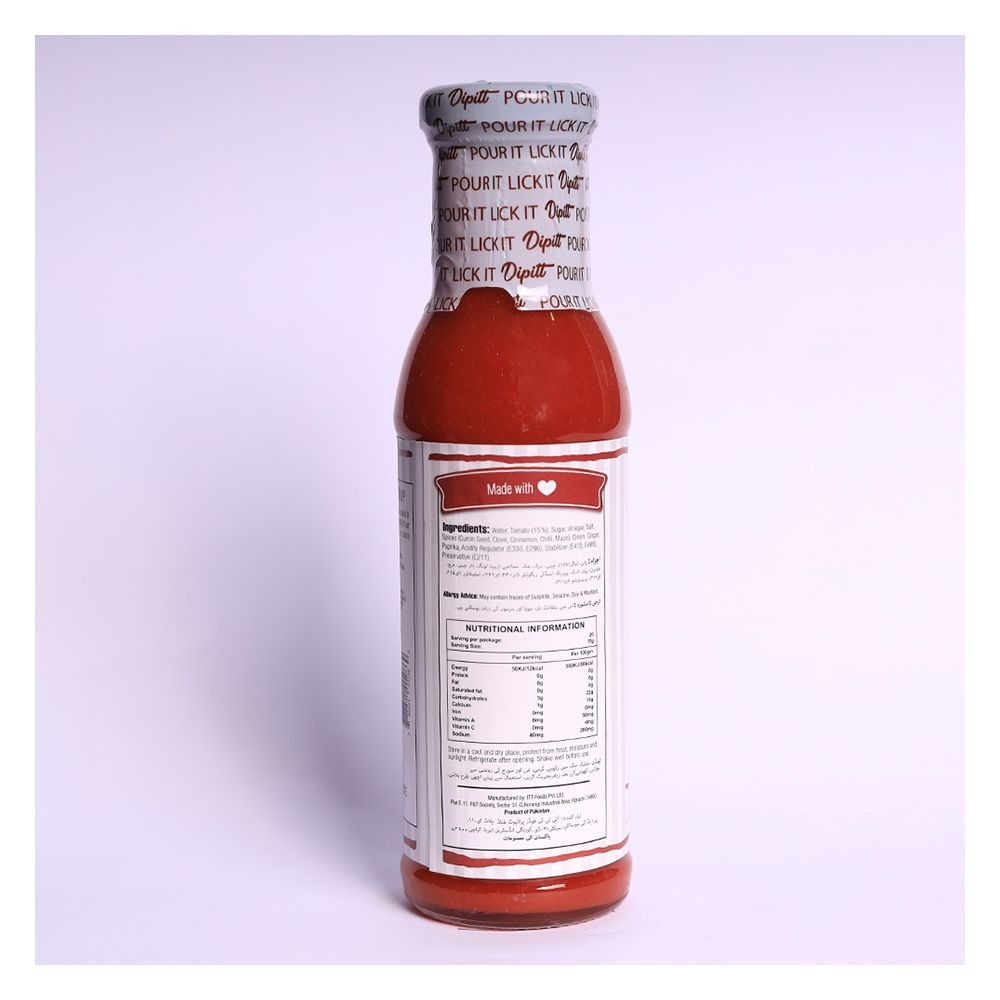 Dipitt Tomato Ketchup, 300g - Image 2