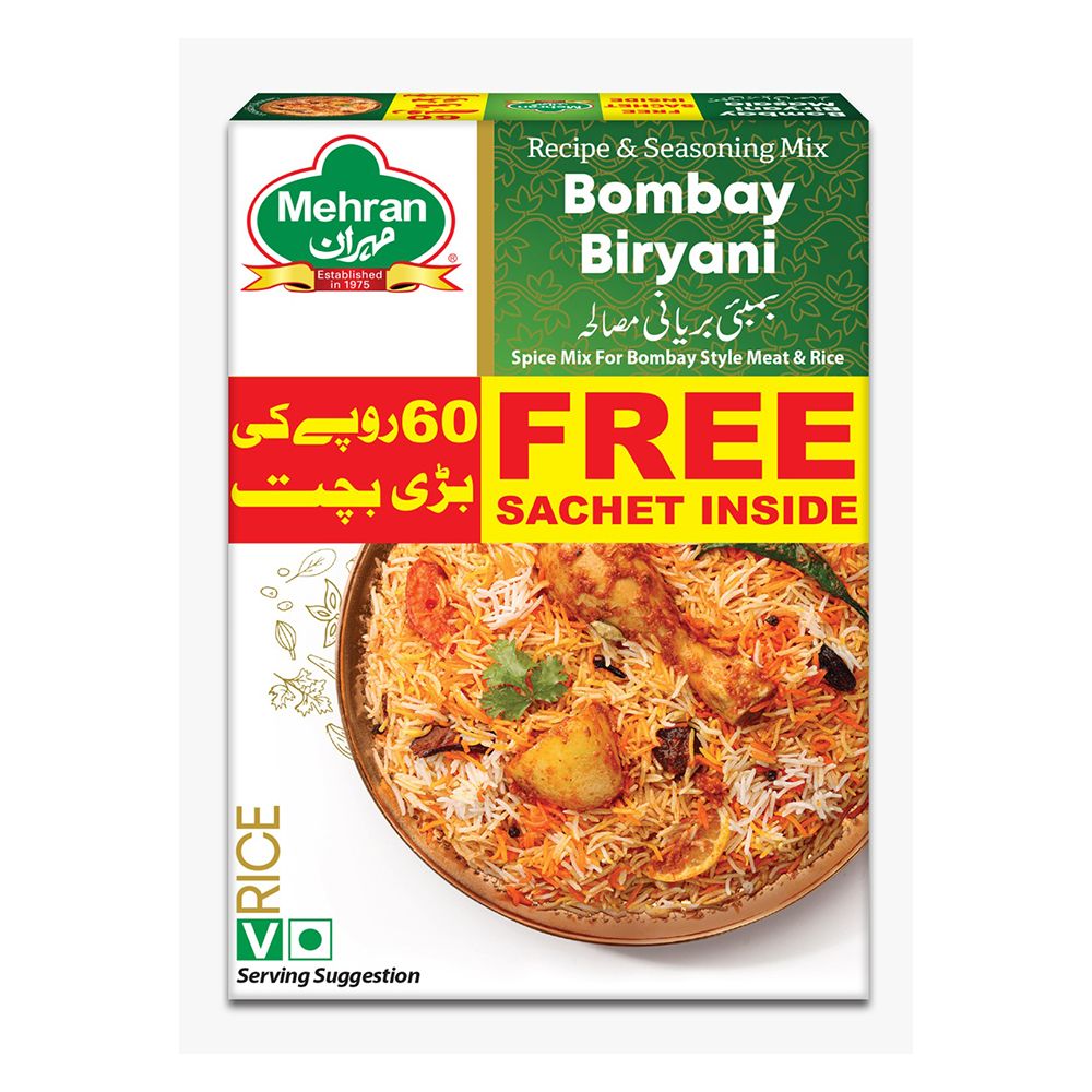 Mehran Recipe Bombay Biryani Masala, 120g - Main Image