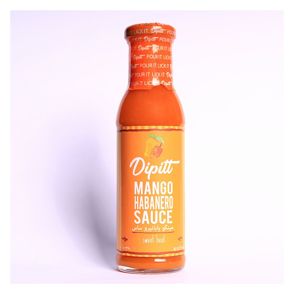 Dipitt Mango Habanero Sauce, 320g - Image 2