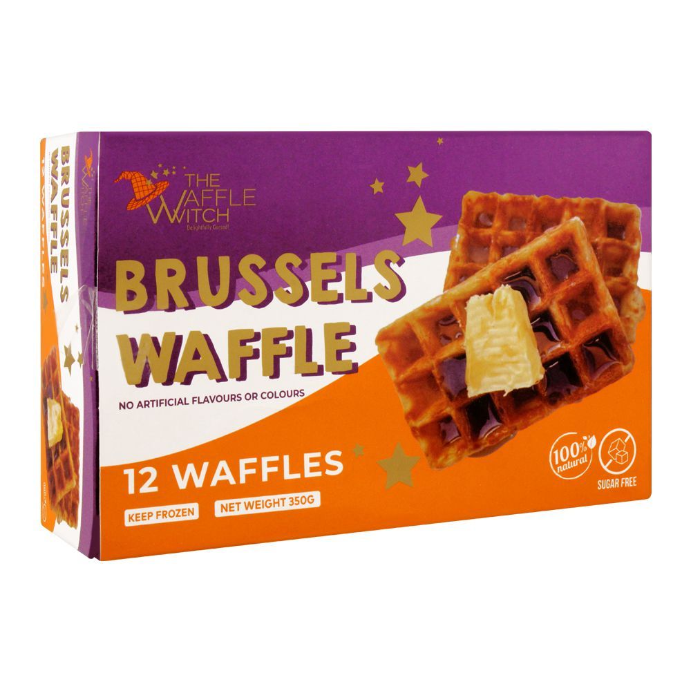 The Waffle Witch Brussels Waffles, Sugar-Free,12-Pack - Main Image