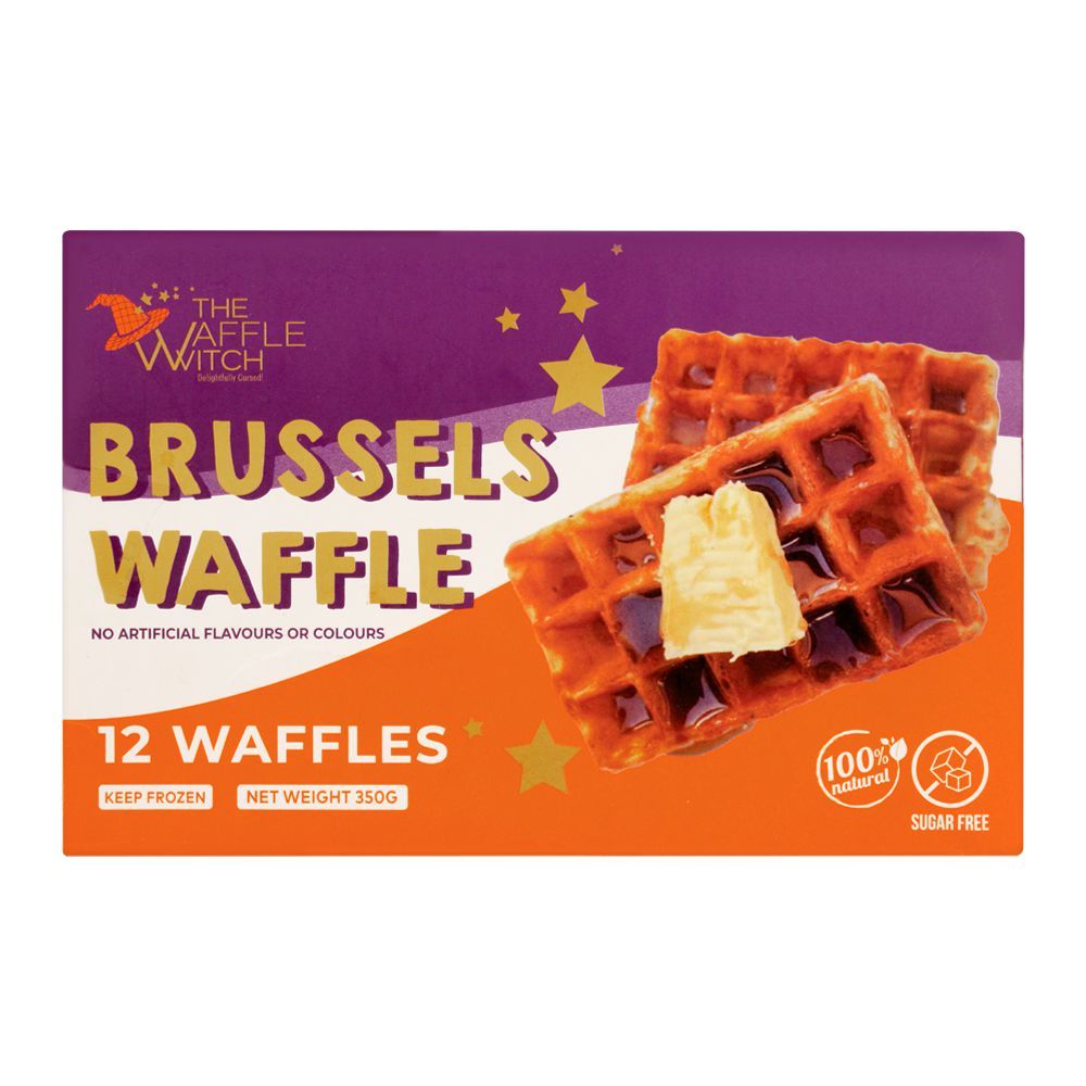 The Waffle Witch Brussels Waffles, Sugar-Free,12-Pack - Image 2