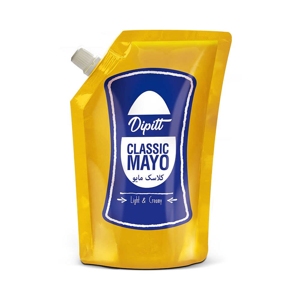 Dipitt Classic Mayonnaise, Pouch, 400g - Image 2