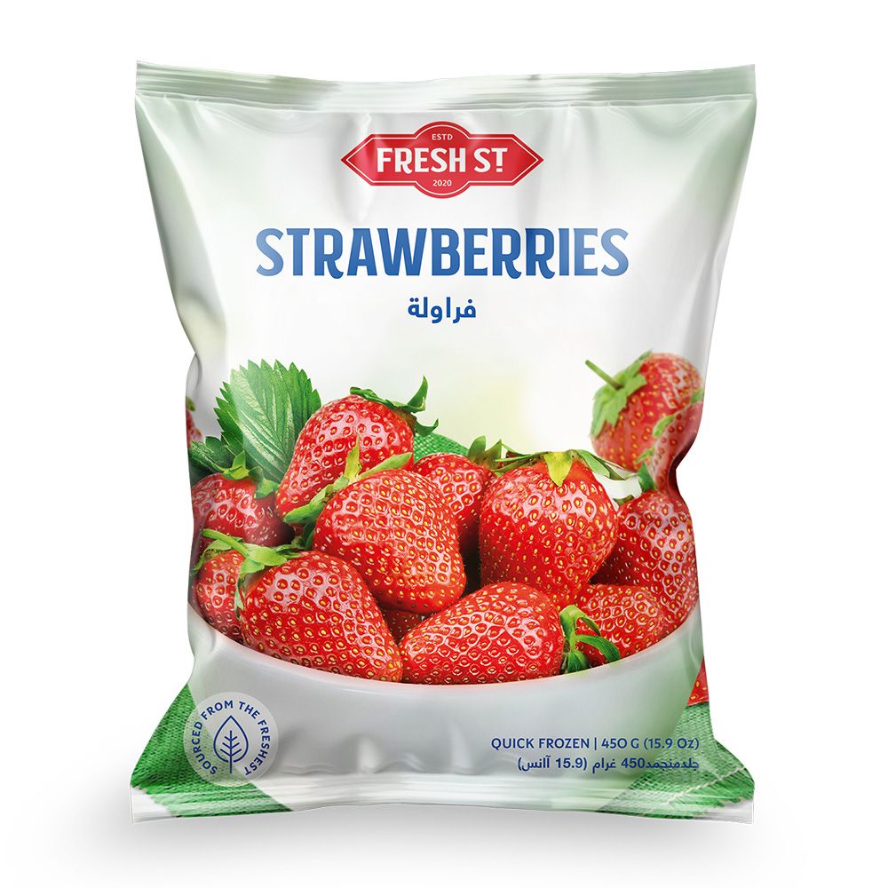 Fresh Street Frozen Strawberries, 450g - Main Image