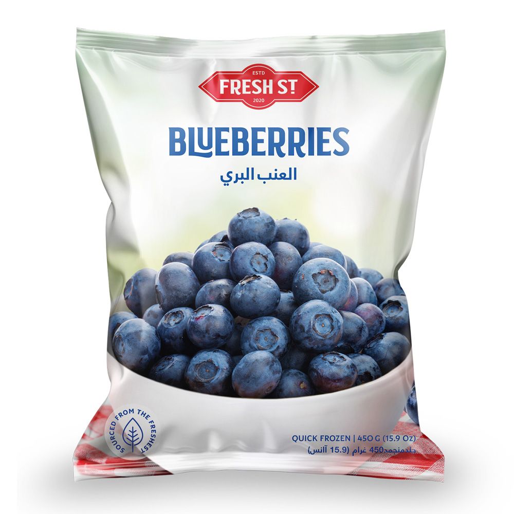 Fresh Street Frozen Blueberries, 450g - Main Image