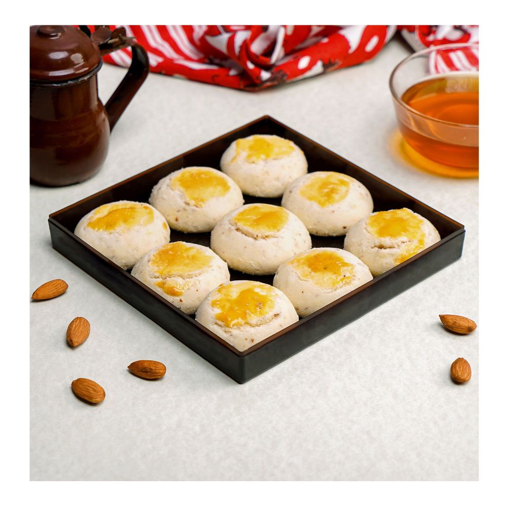 Fresh St! Almond Nankhatai Biscuits, approx. 150g Box - Main Image