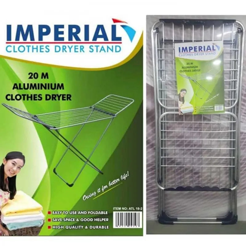 imperial cloth dryer aluminium atl 18 2 main image