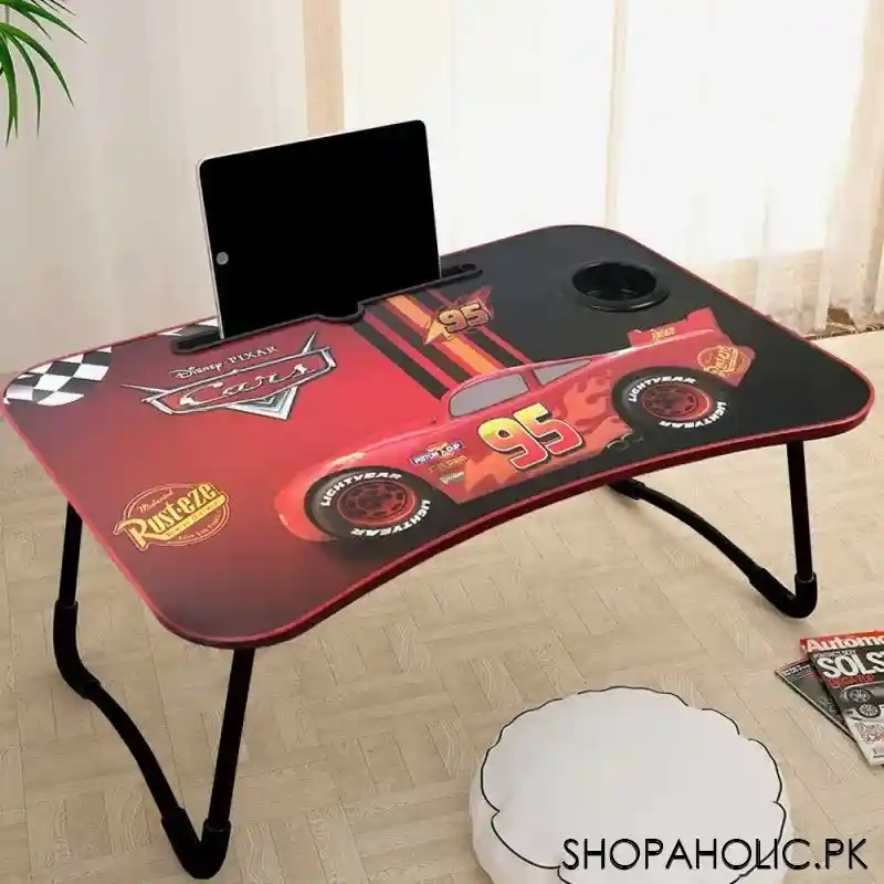 imperial disney pixar cars multifunctional smart foldable laptop table main image