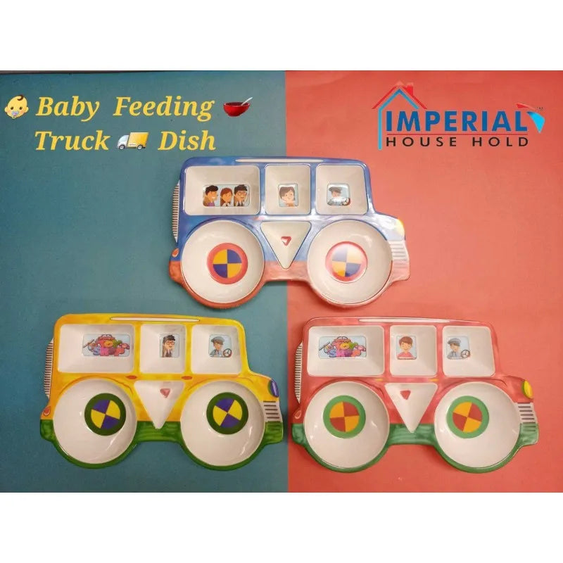 imperial high quality baby feeding truck dish partition tray for kids main image