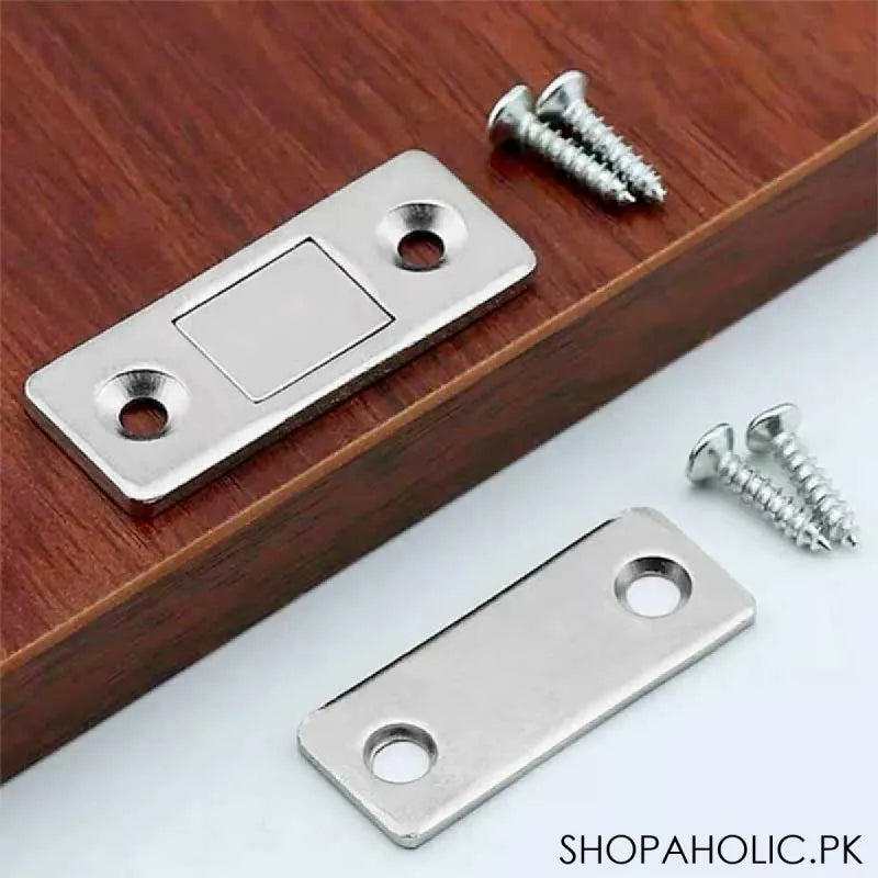 invisible magnetic door closer catcher with screws (pair) image5