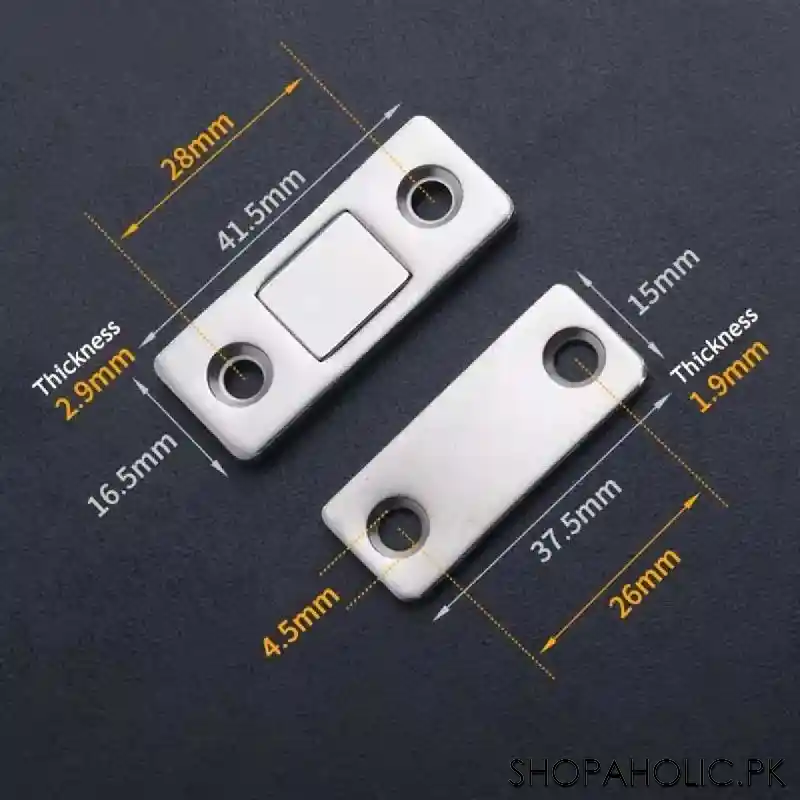 invisible magnetic door closer catcher with screws (pair) image6