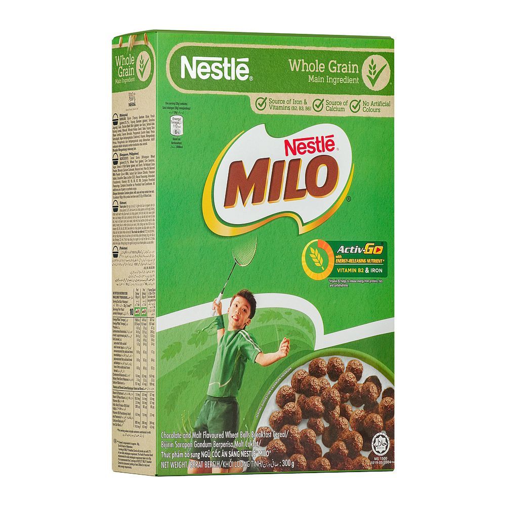 Milo Breakfast Cereal, 300g - Main Image