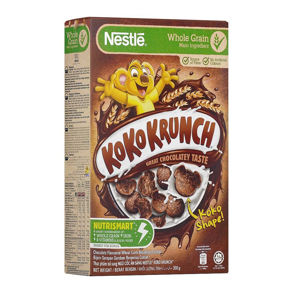 Nestle Koko Krunch Cereal, Whole Grain, 300g - Main Image