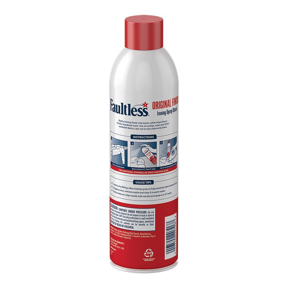 Faultless Regular Starch Spray, Original Fresh Scent, 567g - Image 2