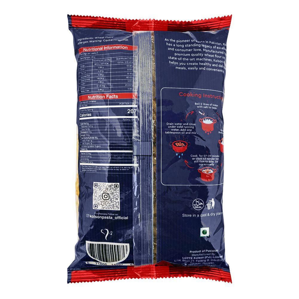 Kolson Penne Macaroni, Bag 400g - Image 3