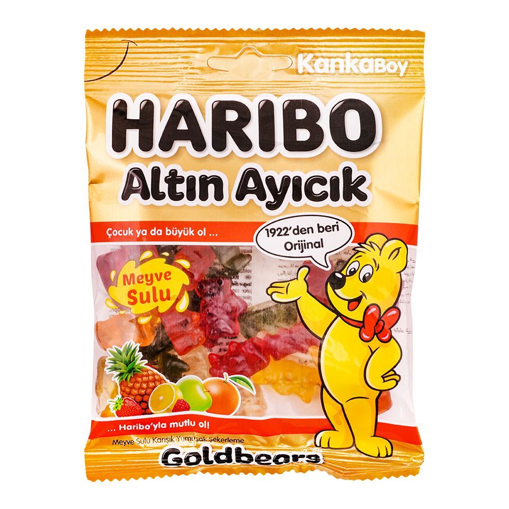 Haribo Gold Bears Jelly, Share Size Pouch, 80g - Main Image