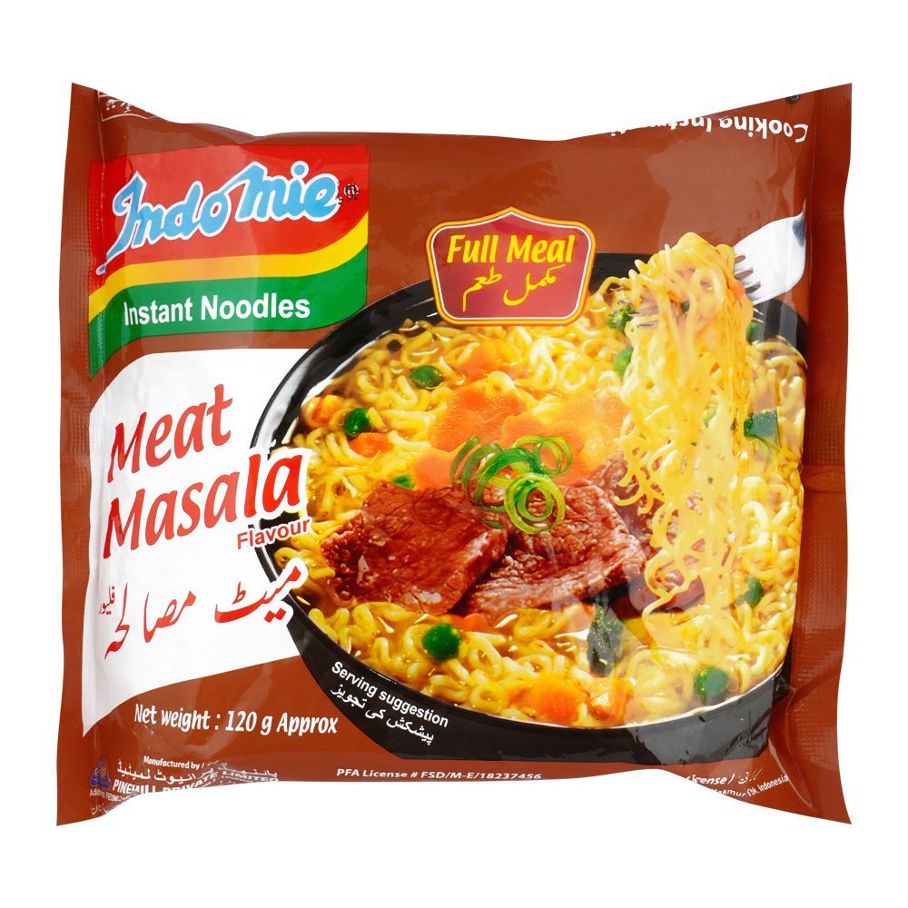 Indomie Meat Masala Flavour Instant Noodles, 120g - Main Image