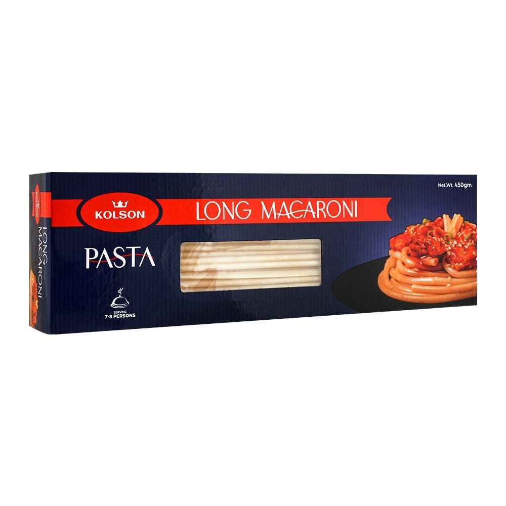 Kolson Macaroni Long 450g Box - Main Image