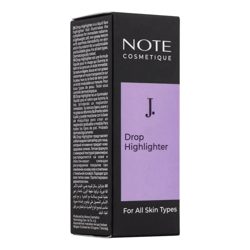 j. note drop highlighter, 01 pearl rose image2