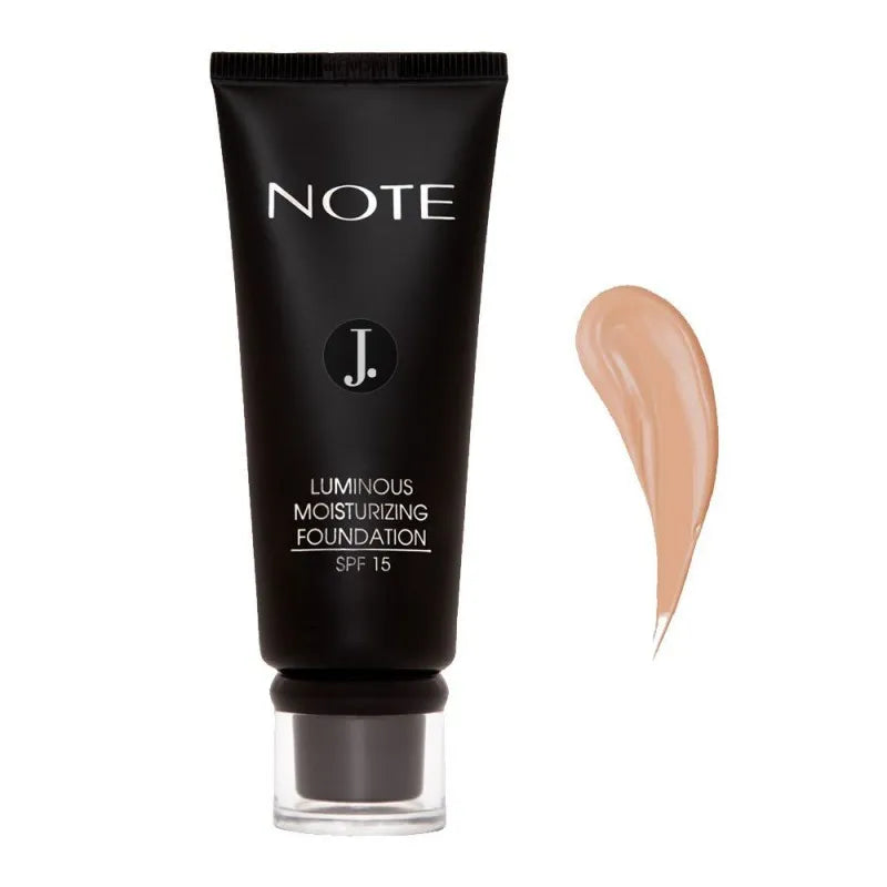 j. note luminous moisturizing foundation, 101 bisque, spf 15, for dry skin main image