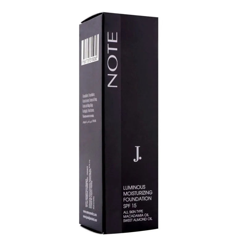 j. note luminous moisturizing spf 15 foundation, 03 medium beige image2