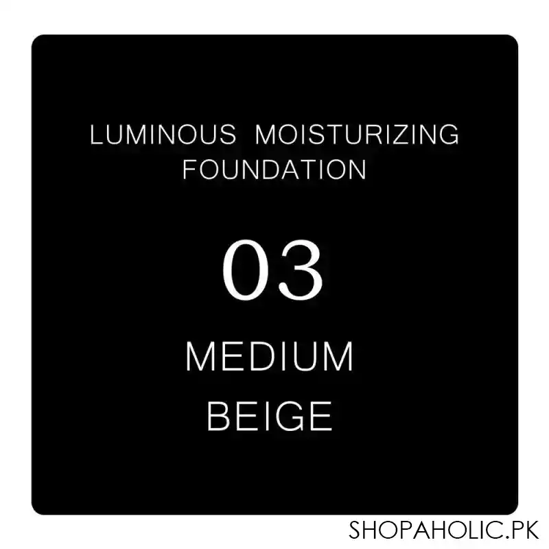 j. note luminous moisturizing spf 15 foundation, 03 medium beige image5