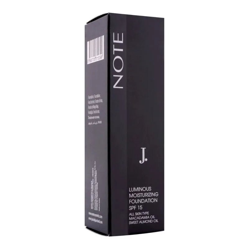 j. note luminous moisturizing spf 15 foundation, 103 pale almond image2