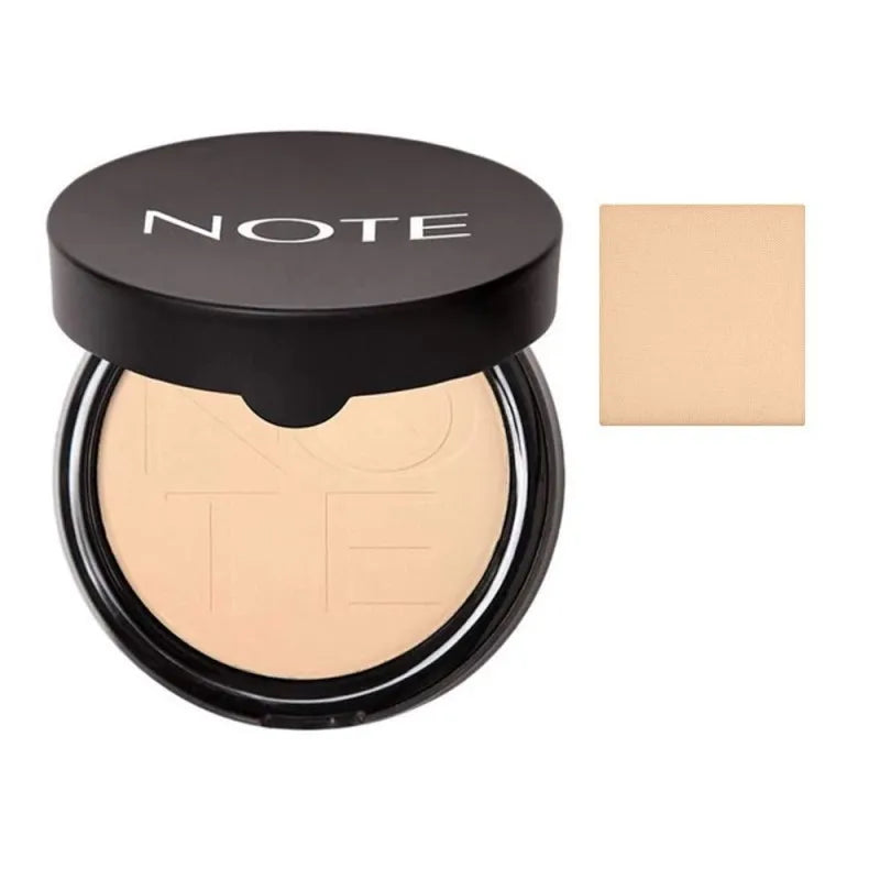 j. note luminous silk compact powder, 06 dark honey, with argan oil main image