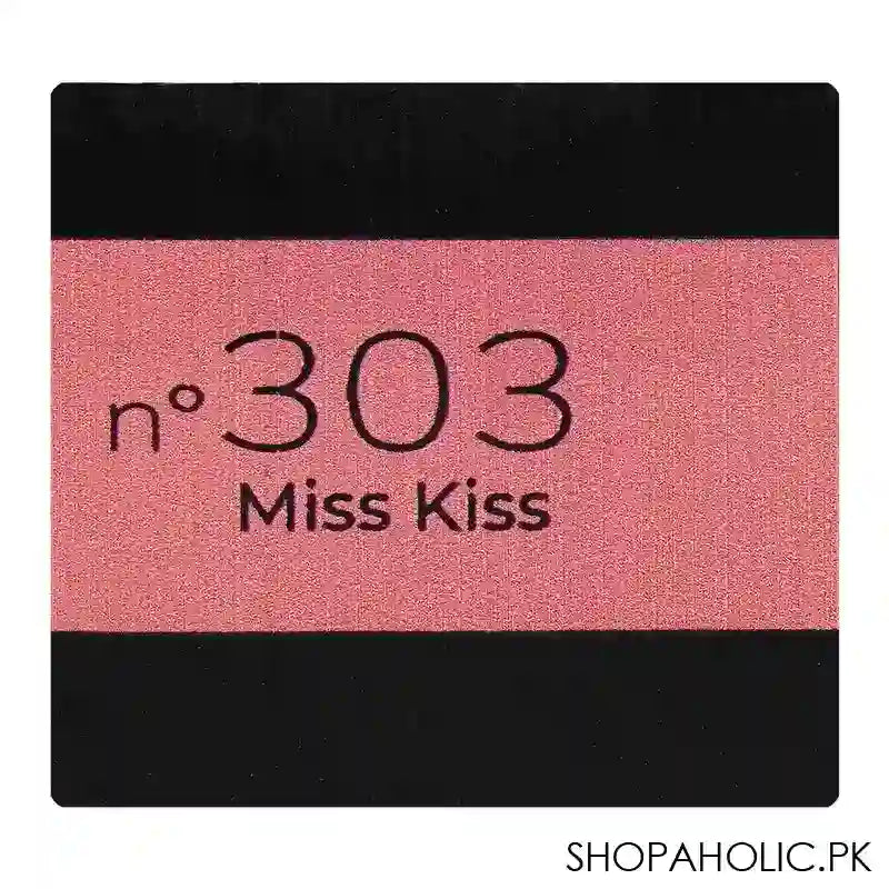 J. Note Matte Moist Lipstick, Macadamia Oil & Vitamin E, 303 Miss Kiss - Image 2