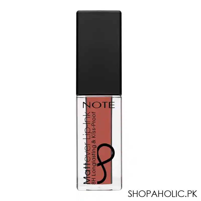 J. Note Mattever Lip Ink, Long Lasting, 04 Peach Rose - Image 4