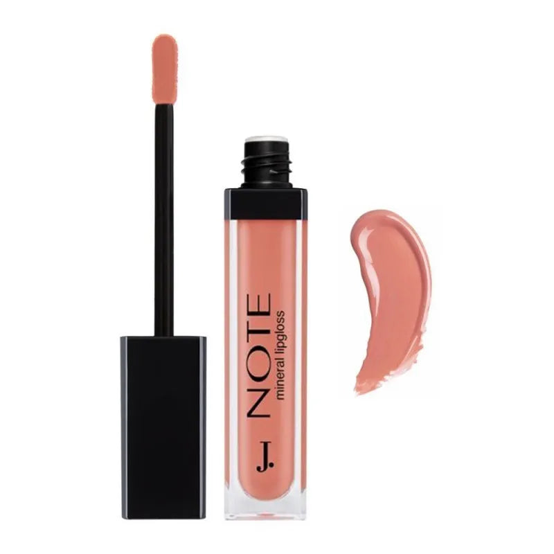 j. note mineral lip gloss, 01 coraline, paraben free main image