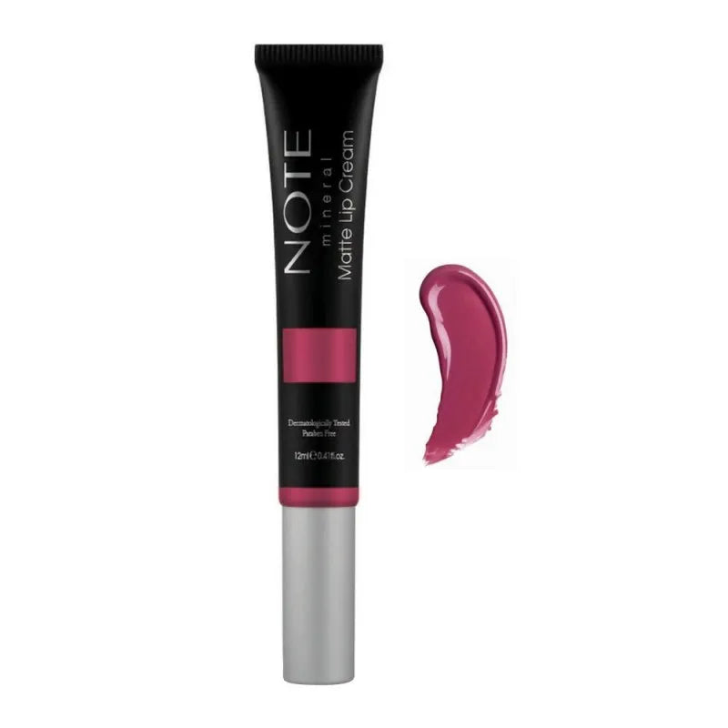 j. note mineral matte lip cream, 03 rose sorbet, paraben free main image