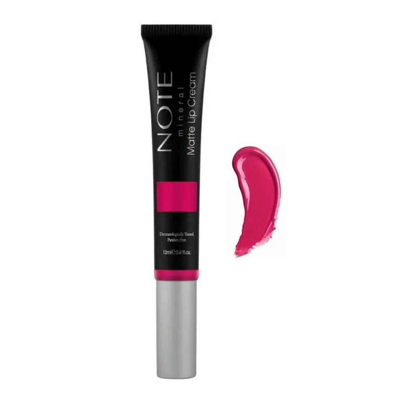 j. note mineral matte lip cream, 05 plum wine, paraben free main image