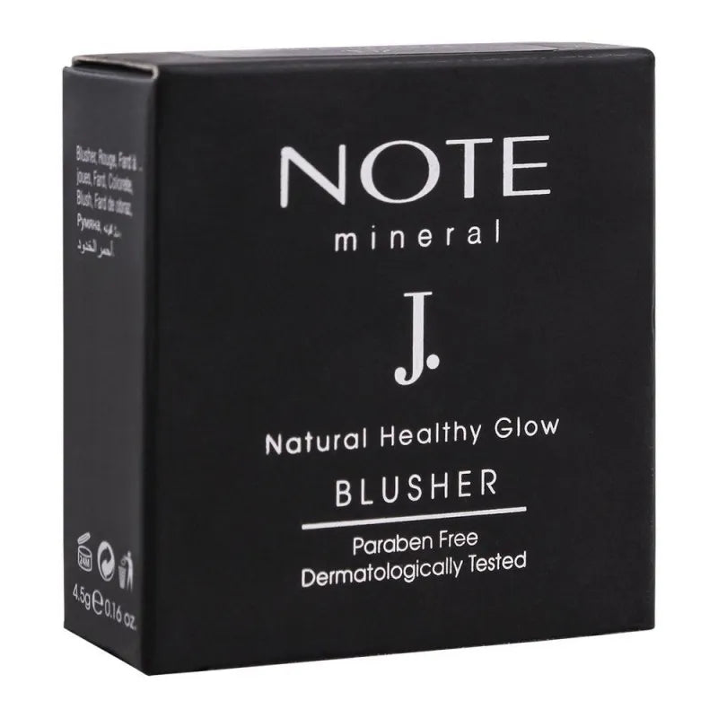 j. note mineral natural healthy glow blusher, 102, paraben free image4