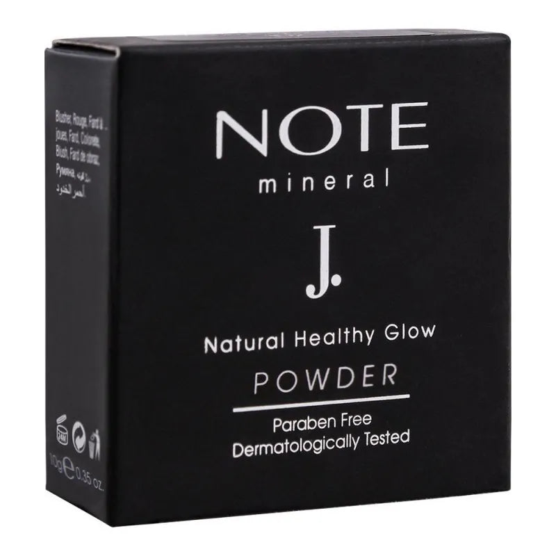 j. note mineral natural healthy glow powder, 02, paraben free image4