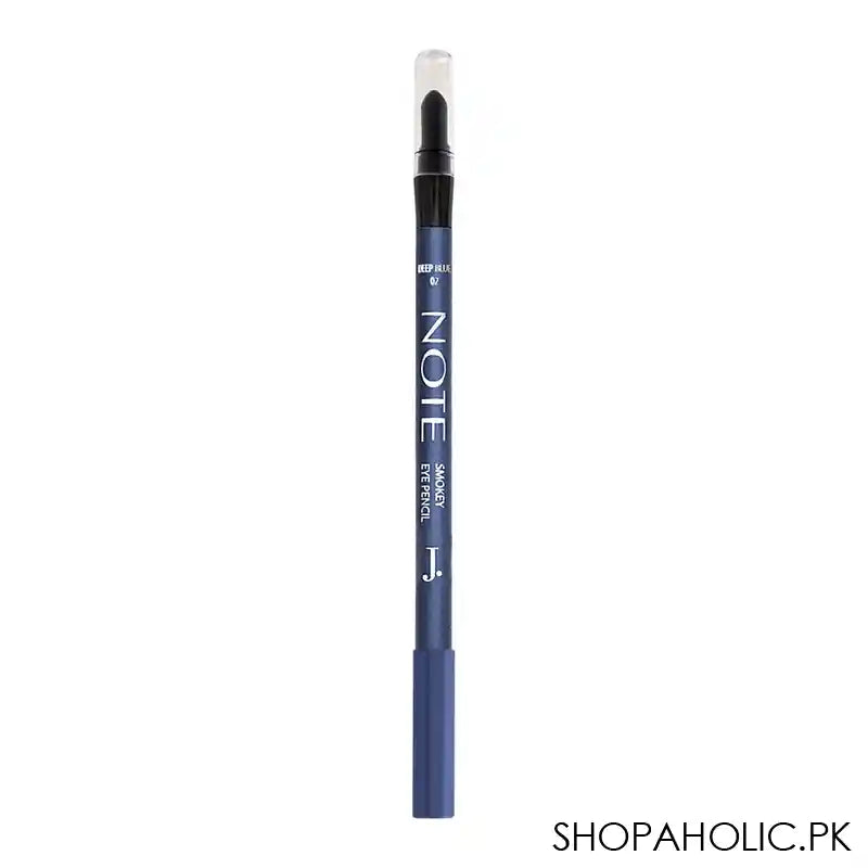 J. Note Smokey Eye Pencil 02, Deep Blue - Main Image